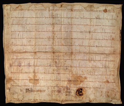 Emperor Louis the Pious Takes the Monastery of Ellwangen Under His Protection in 814 by Unknown